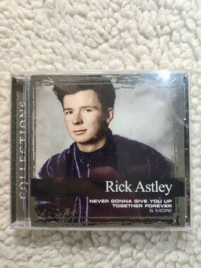 Rick Astley Never Gonna Give You Up Together Forever CD Compilation Pop Hits